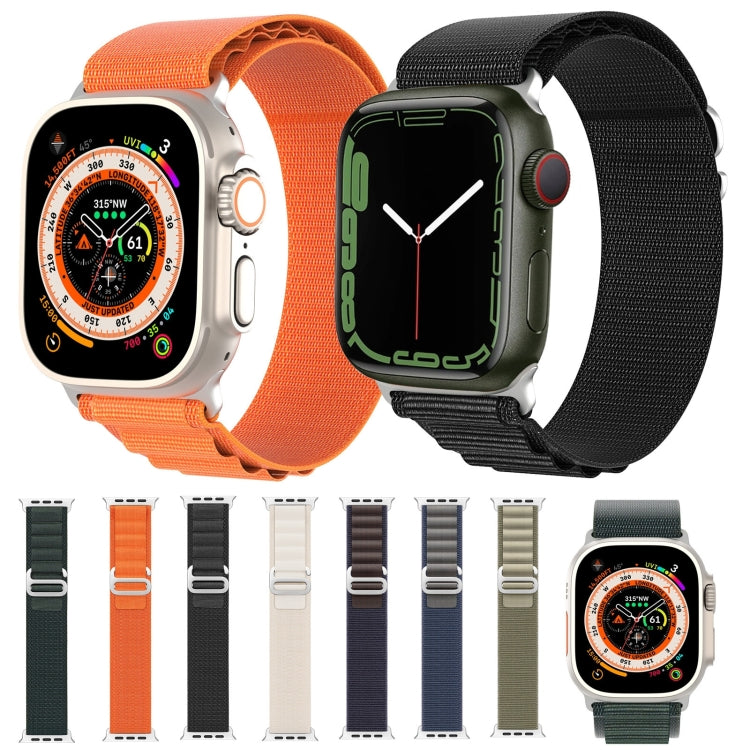 For Apple Watch Series 3 38mm DUX DUCIS GS Series Nylon Loop Watch Band(Orange) by DUX DUCIS