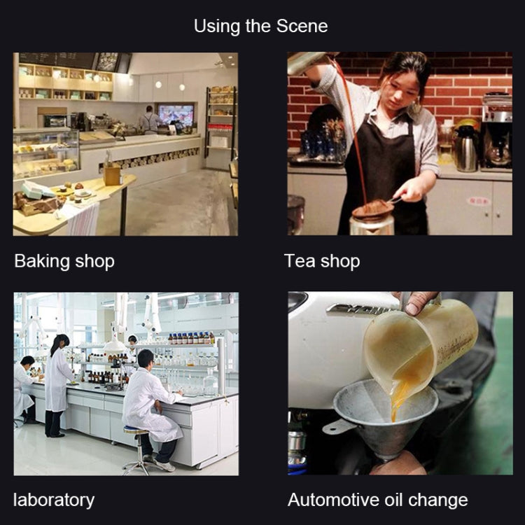 500ml Thin Section PP Plastic Flask Digital Measuring Cup Cylinder Scale Measure Glass Lab Laboratory Tools(Transparent) by bashfashion