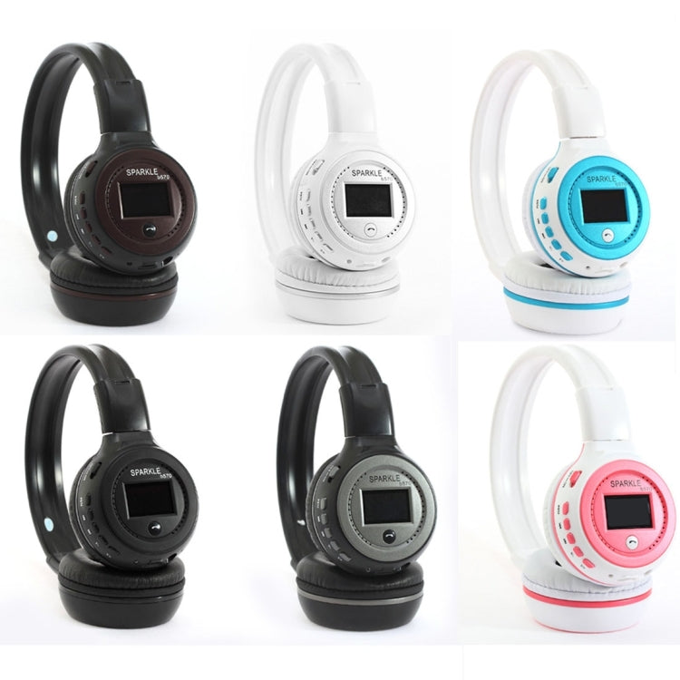 ZEALOT B570 Stereo Wired Wireless Bluetooth Subwoofer Headset with LED Color Screen Design & HD Microphone & FM, For Mobile Phones & Tablets & Laptops, Support 32GB TF Card Maximum(Brown) by ZEALOT