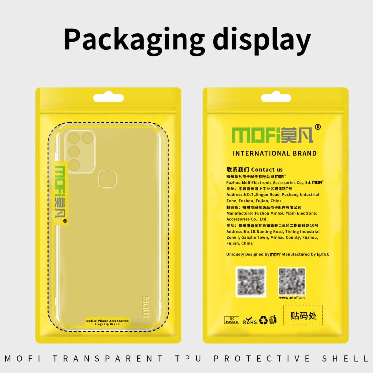 For Infinix Note 12 / G96 MOFI Ming Series Ultra-thin TPU Phone Case(Transparent) by MOFI