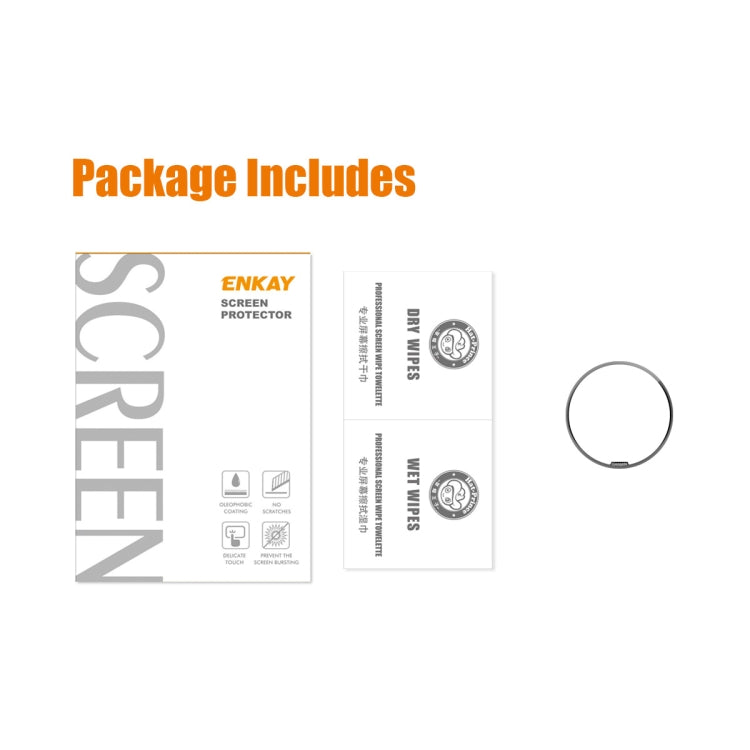 For Garmin epix Pro (Gen 2) 51mm ENKAY 3D Full Coverage Soft PC Edge PMMA HD Screen Protector Film by ENKAY