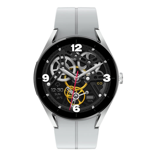 KS05 1.32 inch IP67 Waterproof Color Screen Smart Watch,Support Blood Oxygen / Blood Glucose / Blood Lipid Monitoring(Silver Gray) by bashfashion