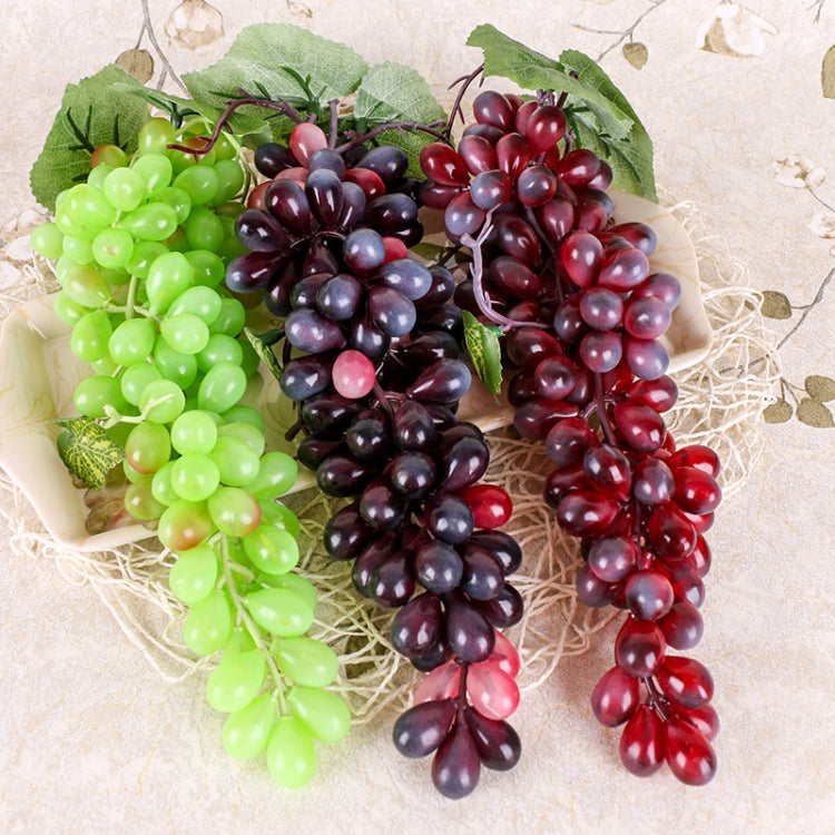 2 Bunches 110 Green Grapes Simulation Fruit Simulation Grapes PVC with Cream Grape Shoot Props by bashfashion