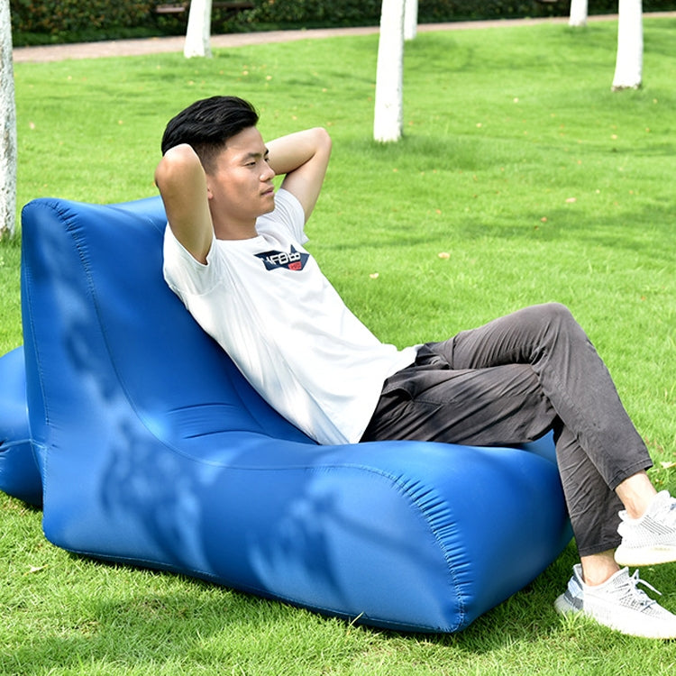 BB1803 Foldable Portable Inflatable Sofa Single Outdoor Inflatable Seat, Size: 100 x 80 x 70cm(Red Wine) by bashfashion