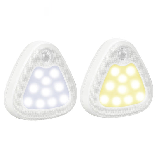 TW-1146 Human Smart Sensing Lamp Battery Cabinet Sensation Lamp(White Warm Light) by bashfashion