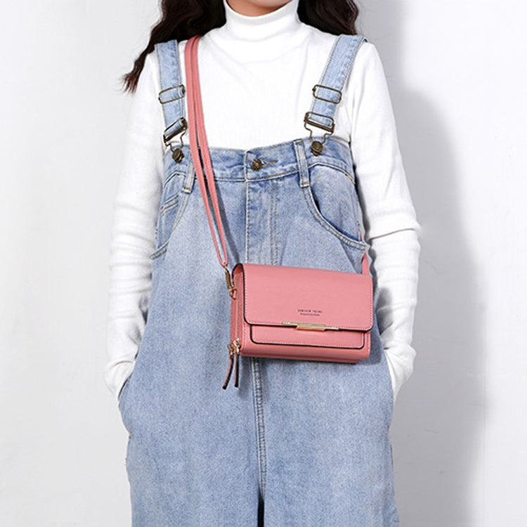 Ladies Wallet Large Capacity Multi-Function Shoulder Bag(Black) by bashfashion