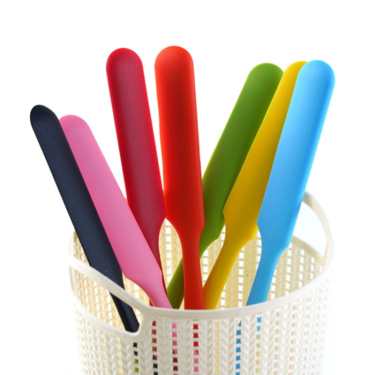 Long Silicone Spatula Butter Cake Cream Scraper Baking Tool(Green) by bashfashion