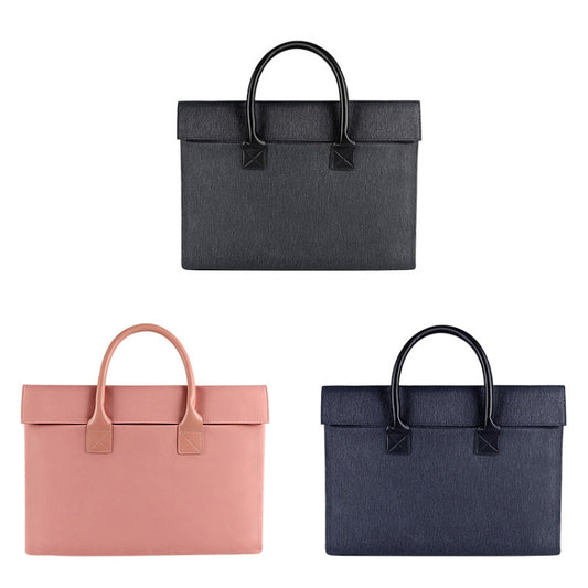 ST04 Waterproof Portable Laptop Case, Size: 13.3 inches(Mysterious Black) by bashfashion