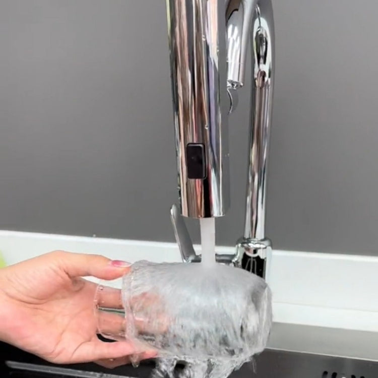 Multi-functional Flying Rain Waterfall Spout Connector Kitchen Faucet Splash Universal Swivel Bubbler, Color: Black by bashfashion