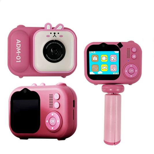 2.4 Inch IPS Screen 48MP Dual Lens Kids Digital Camera Mini Video Camera Without TF Card Blue Fox by bashfashion