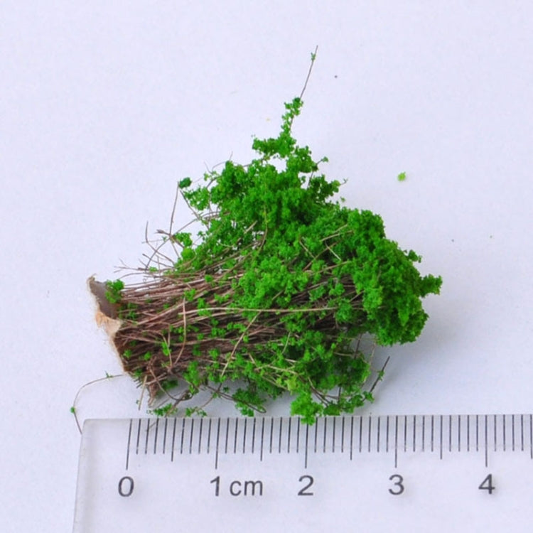 Artificial Handmade Model Material Sand Table Building Bush Flower Finished Flower(Red Flowerr) by bashfashion