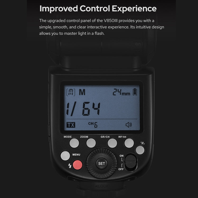 Godox V850III 2.4GHz Wireless Flash Speedlite Camera Light(AU Plug) by Godox