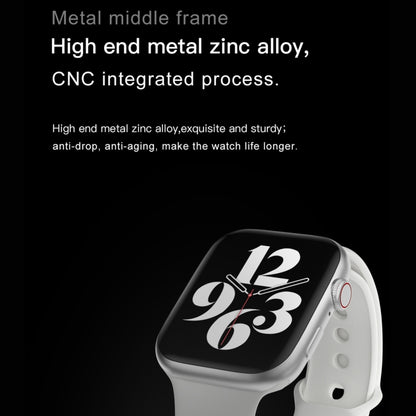 DW35PRO 1.75 inch Color Screen IPX7 Waterproof Smart Watch, Support Bluetooth Answer & Reject / Sleep Monitoring / Heart Rate Monitoring, Style: Silicone Strap(Black) by bashfashion