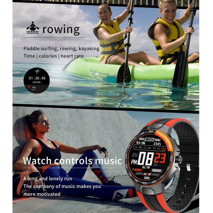 E15 1.28 inch IPS Color Screen IP68 Waterproof Smart Wristband, Support Menstrual Cycle Reminder / Heart Rate Monitoring / Sleep Monitoring(Red) by bashfashion