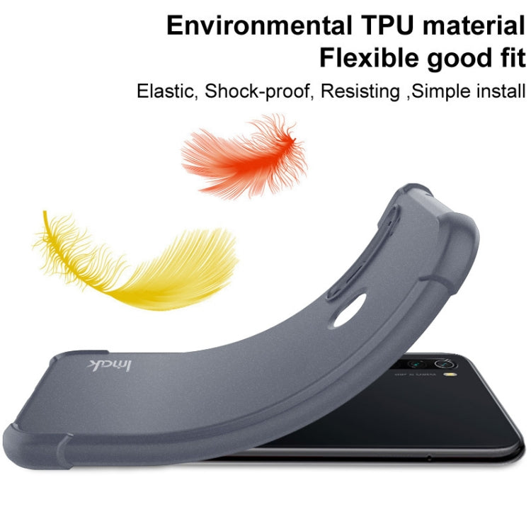 For Motorola Moto Edge X30 5G imak All-inclusive Shockproof Airbag TPU Case with Screen Protector(Matte Black) by imak