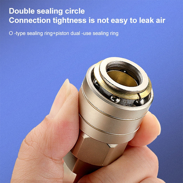 LAIZE PF-40 10pcs C-type Self-lock Pneumatic Quick Fitting Connector by LAIZE