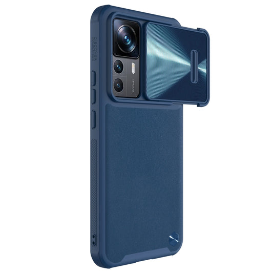 For Xiaomi 12T Pro NILLKIN PC + TPU Phone Case(Blue) by NILLKIN