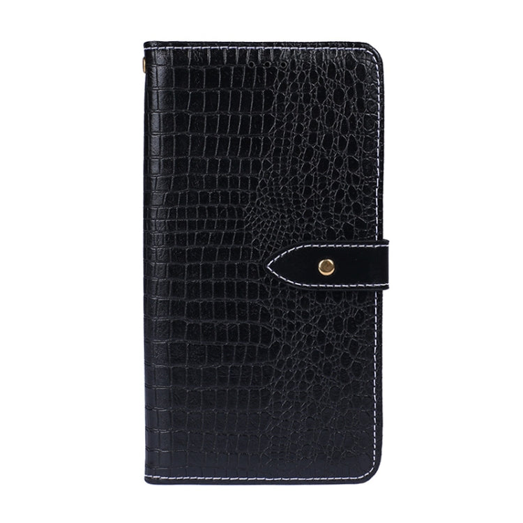 For Lenovo A6 Note idewei Crocodile Texture Horizontal Flip Leather Case with Holder & Card Slots & Wallet(Black) by idewei