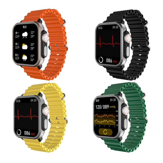 SPOVAN H6 1.83 inch TFT Screen Smart Watch Supports Bluetooth Call/Blood Oxygen Monitoring(Yellow) by SPOVAN