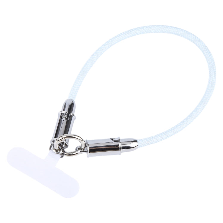 USB-C / Type-C to Type-C Data Cable Phone Anti-lost Short Lanyard, Length: 30cm(Blue Braid) by bashfashion