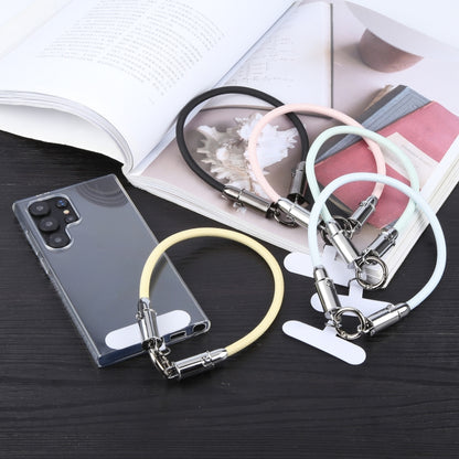 USB-C / Type-C to Type-C Data Cable Phone Anti-lost Short Lanyard, Length: 30cm(Light Purple Braid) by bashfashion