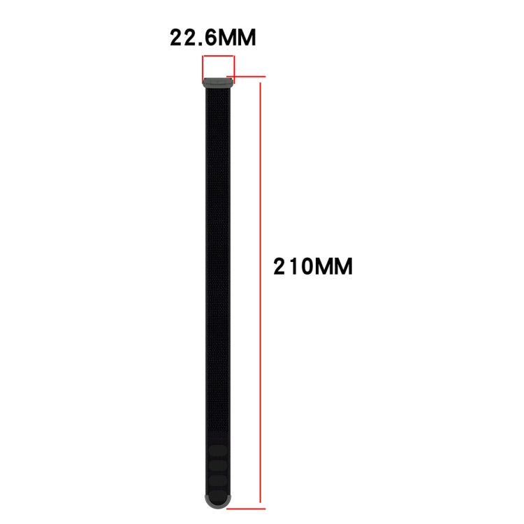 For Fitbit Ace LTE Nylon Loop Watch Band(Rainbow) by bashfashion