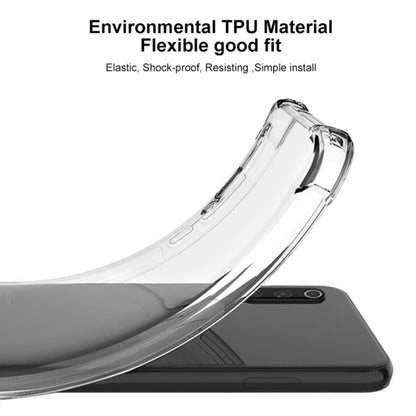 For Tecno POP 7 / POP 7 Pro IMAK UX-4 Series Four-corner Shockproof Phone Case(Transparent) by imak