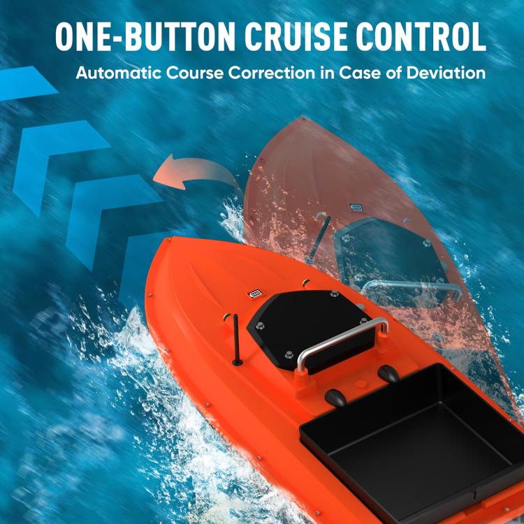 D80B GPS High Power Smart Remote Control Fishing Bait Boat Support Trawling, Plug:US Plug by bashfashion