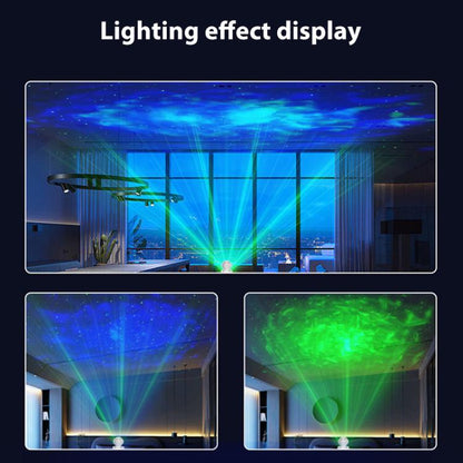 Astronaut Starry Projection Lamp Remote Control Laser Light, Style:Bluetooth Version(White) by bashfashion