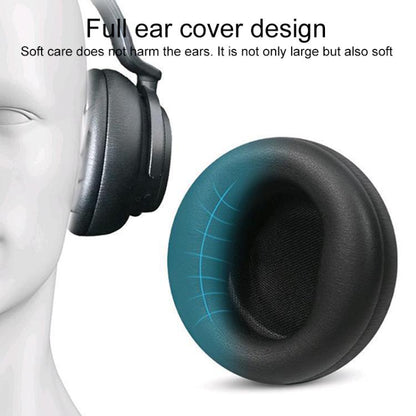 1 Pair Protein Leather Replacement Earpads For Microsoft Surface(Grey) by bashfashion