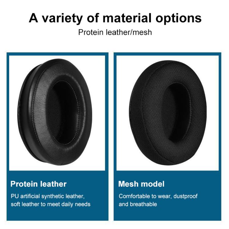 2pcs Insert Earpads For Xtrfy H1 / H2, Material:Net Fabric(Black) by bashfashion