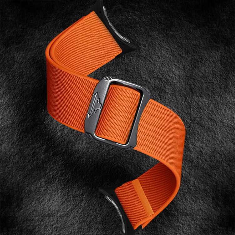 For Google Pixel Watch 3 45mm xDfind Elastic Nylon Watch Band(Orange) by xDfind