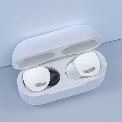 12 PCS Wireless Earphone Replaceable Silicone + Memory Foam Ear Cap Earplugs for AirPods Pro, with Storage Box(White + Grey) by bashfashion