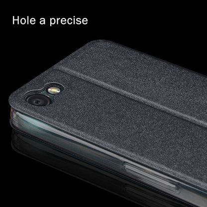 MOFI for Smartisan T2 Crazy Horse Texture Horizontal Flip Leather Case with Holder(Grey) by MOFI