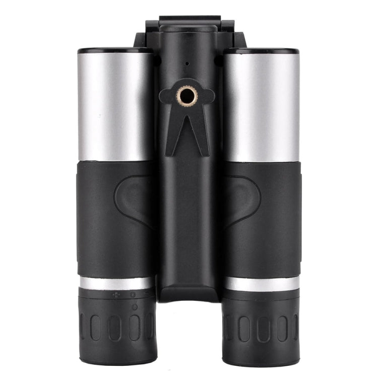 DB618B 10X25 Zoom 10mm Objective Lens HD 1280x960P 1.5 inch LCD Screen Binocular Telescope Digital Camera(Black Silver) by bashfashion