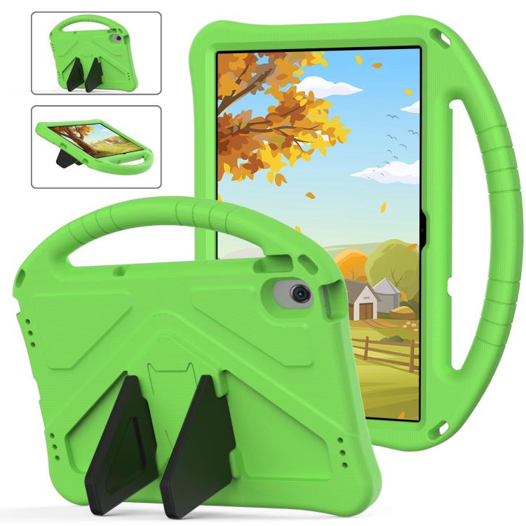 For Samsung Galaxy Tab A8 10.5 2021 X200 / X205 EVA Shockproof Tablet Case with Holder(Green) by bashfashion