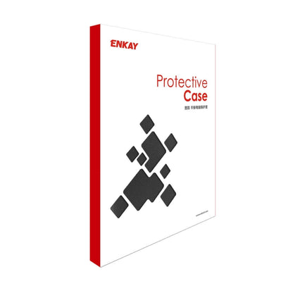 For Samsung Galaxy Tab A8 10.5 2021 X200/X205 ENKAY 360 Degree Rotation Litchi Leather Smart Case(Beige) by ENKAY