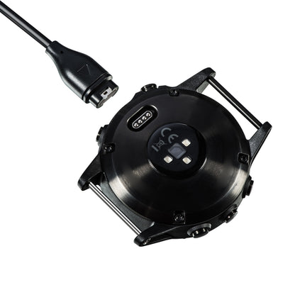 For Garmin Fenix 7 Pro Type-C Port Watch Charger With Data Transmission(Black) by bashfashion