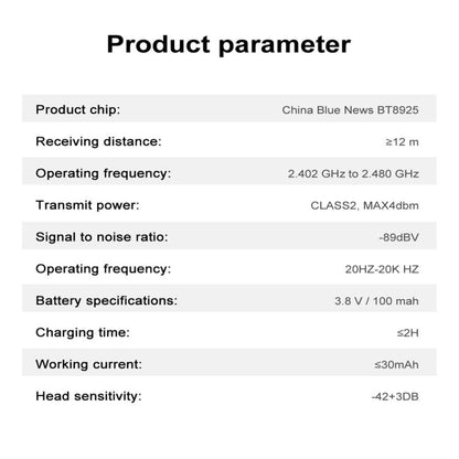 L01 Smart Glasses, Support AI Intelligent Translation / Bluetooth Call / Intelligent Noise Reduction(White) by bashfashion