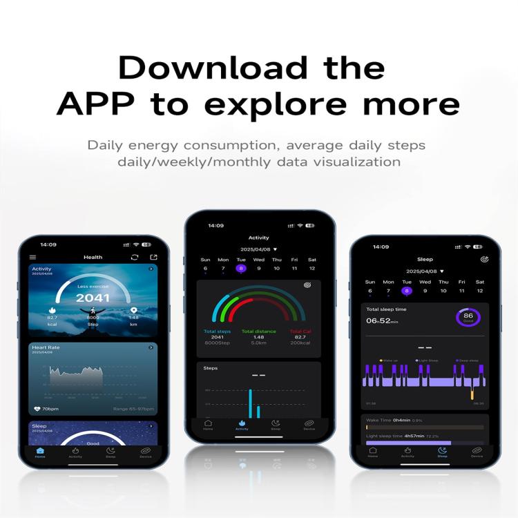 SY01 SIZE 12 Smart Ring, Support Heart Rate / Blood Oxygen / Sleep Monitoring / Multiple Sport Modes(Rose Gold) by bashfashion