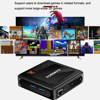 GD10 32G Built-In 10000+ Games Dual System Set-Top Box 3D Home 4K HD TV Game Console Box US Plug(Black) by ANBERNIC