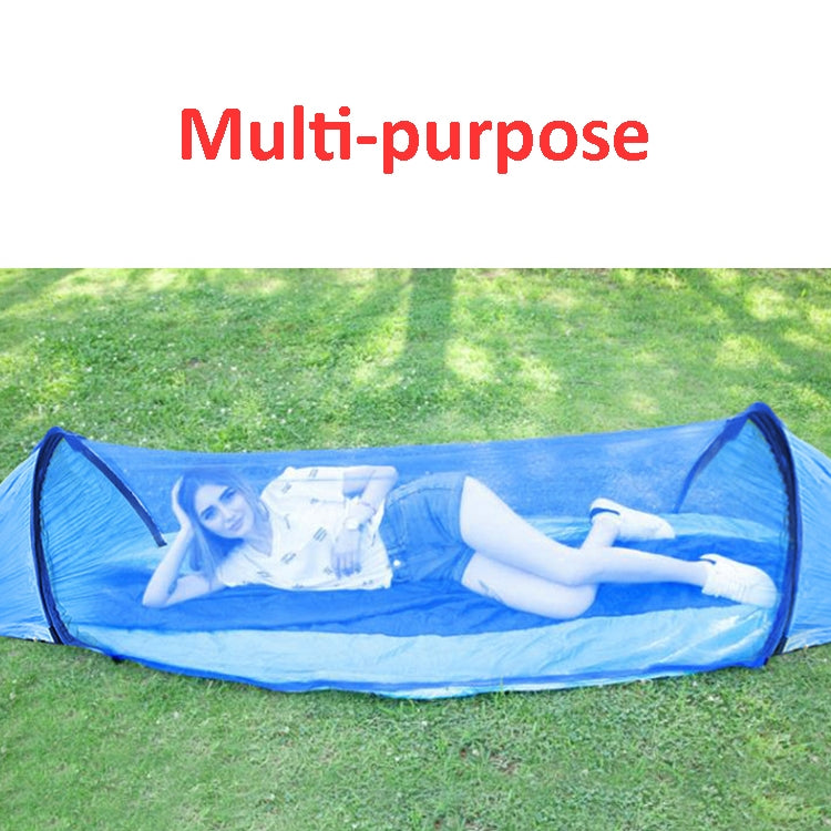 Anti-Rollover Automatic Quick-Opening Mosquito Net Hammock Outdoor Camping Double Anti-Mosquito Hammock, Size: 290x140cm(Green) by bashfashion