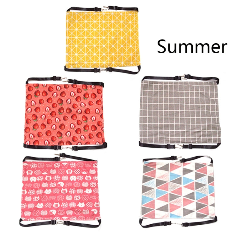 PE-160 Canvas Hanging Cat Cage Hammock Adjustable Length Swing Pet Nest, Size: M(Pink Winning Cat) by bashfashion