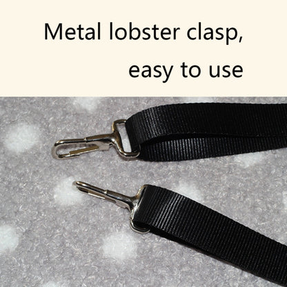 PE-160 Canvas Hanging Cat Cage Hammock Adjustable Length Swing Pet Nest, Size: M(Pink triangle) by bashfashion