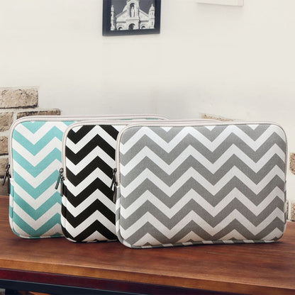 LiSEN LS-525 Wavy Pattern Notebook Liner Bag, Size: 11.6 inches(Light Green) by LiSEN