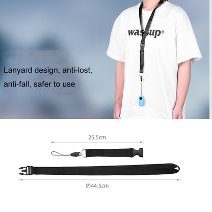 2 PCS Thumb Camera Silicone Case + Lanyard For Insta360 GO2(White) by bashfashion