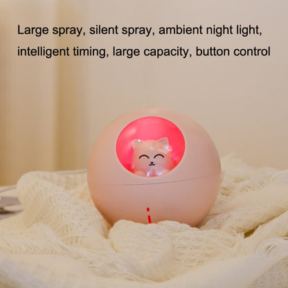 WT-TX5 USB Direct Insert Version Humidifier Mini Planet Cat Desktop Purifier(Green) by bashfashion