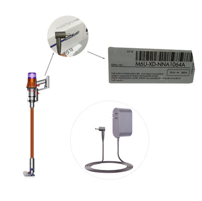 For Dyson V10 Slim Vacuum Cleaner 21.75V /1.1A Charger Power Adapter with Indicator Light UK Plug by bashfashion