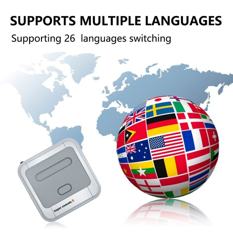 Super Console X 256GB 50000+ Games Wireless 4K HD 3D Double Game Console Box, US Plug by bashfashion