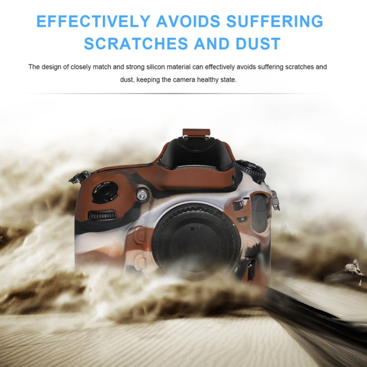 Pixel P001 For Nikon D800 / D800E Camera Silicone Protector Case(Ocean Camouflage) by Pixel